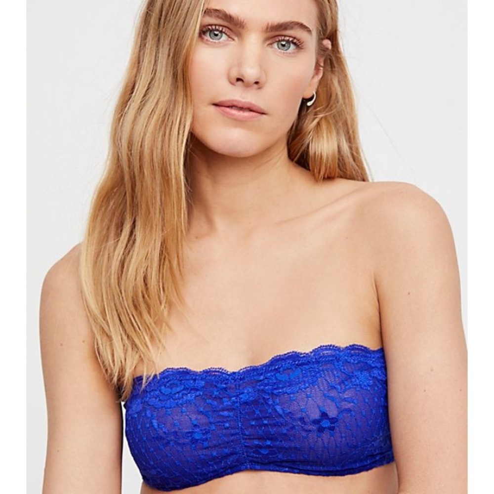 NWT Free People Lace bandeau bra